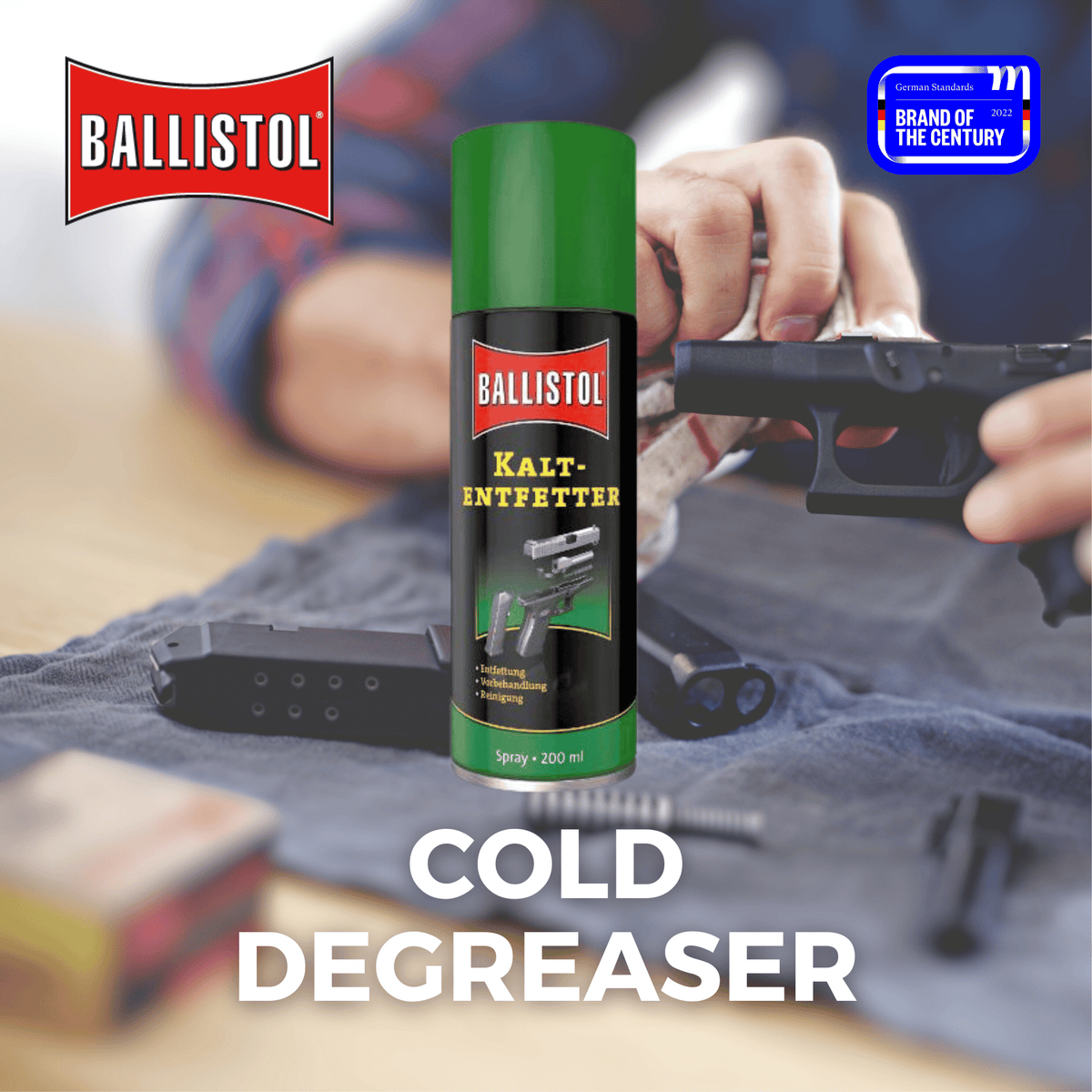 Ballistol UK > Article: Ballistol Cold Degreaser: Your Ultimate Solution  for Versatile Cleaning