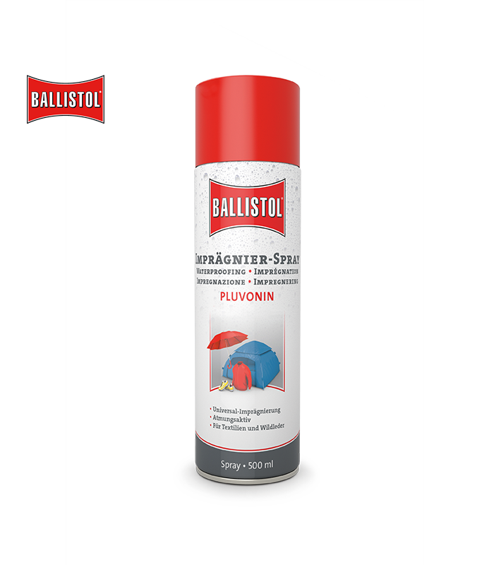 Pluvonin Waterproofing Spray: Ballistol UK.