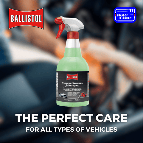 Ballistol Dry Cleaner & Detailer: A Revolution in Waterless Vehicle Care