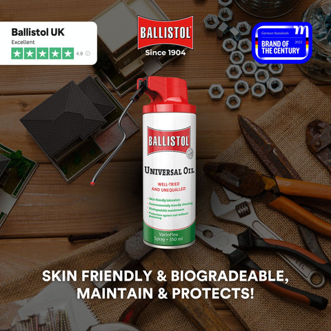Ballistol Universal Oil: Workshop & DIY Essentials – "Fix It, Maintain It, Protect It – The DIYer’s Secret Weapon!