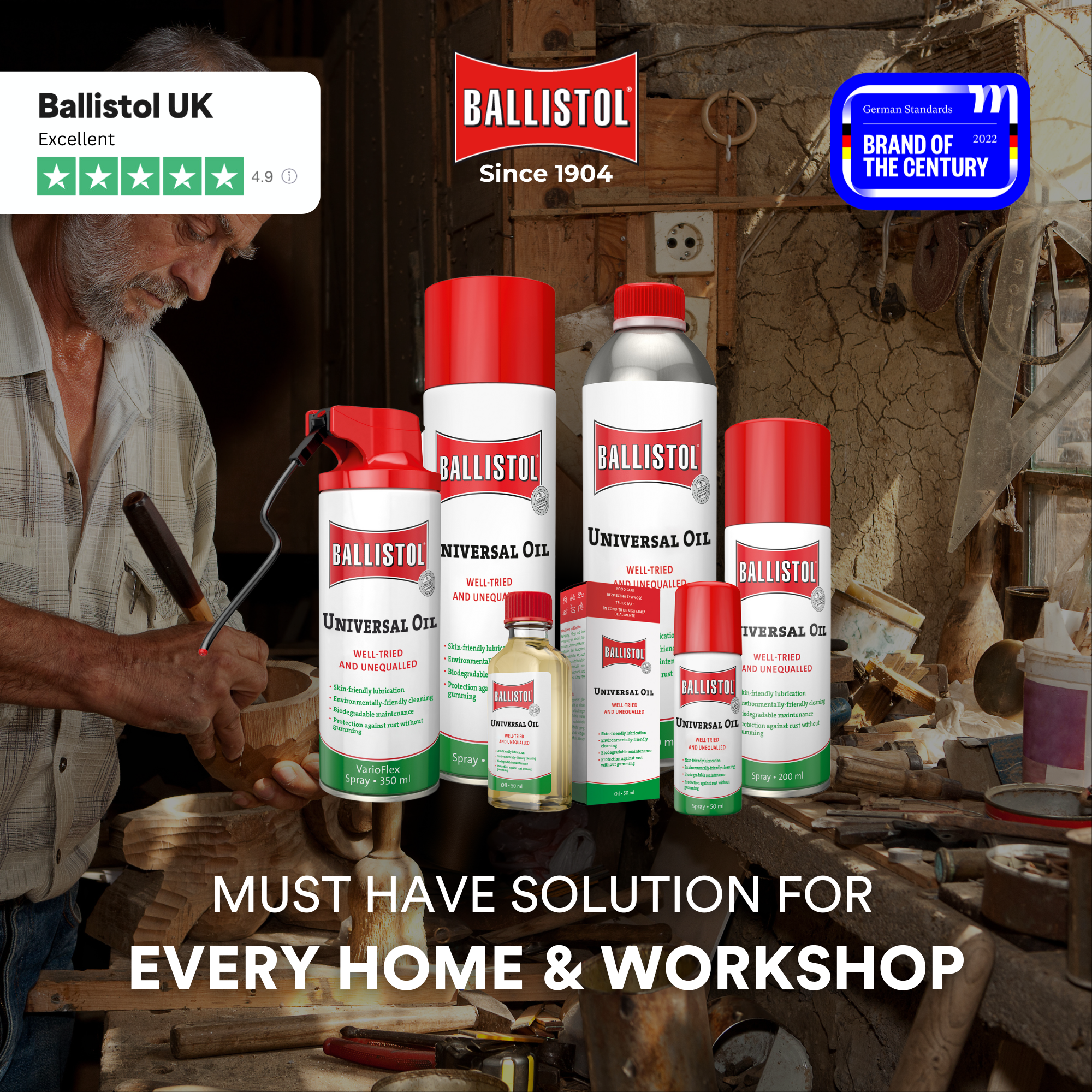 Ballistol Universal Oil: A Must-Have Solution for Every Home and Workshop