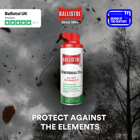 Ballistol Universal Oil Defeats Bad Weather