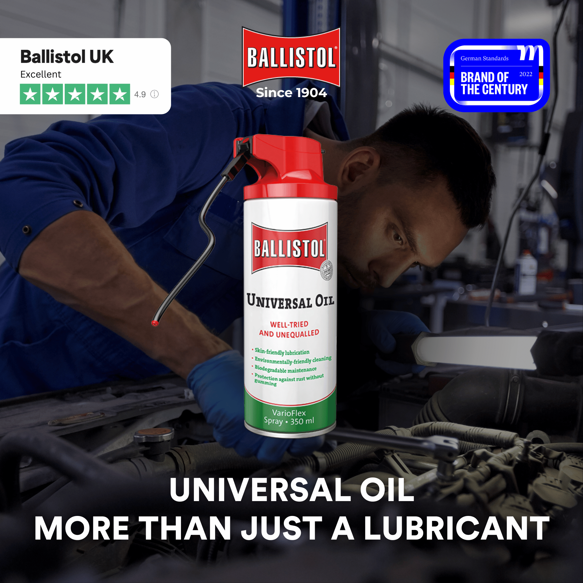 Ballistol Universal Oil: Providing efficiency and longevity for tools