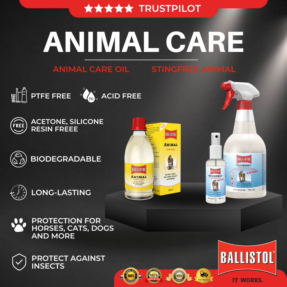 Keep Ticks and Bloodsuckers at Bay: The Power of Ballistol Stingfree Animal Protection
