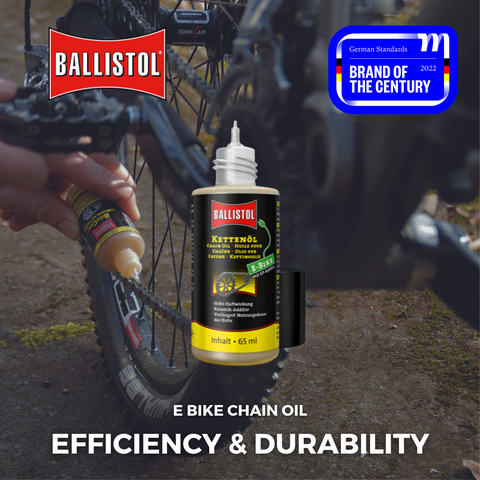 Ballistol E-Bike Chain Oil: An Eco-Friendly Solution for Smooth Cycling