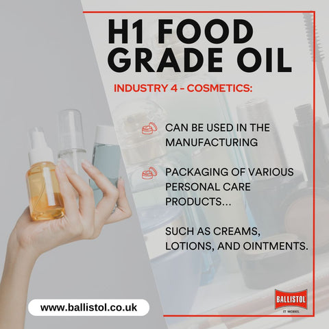 Ballistol H1 Food Grade Oil: Elevate Cosmetic Safety and Quality