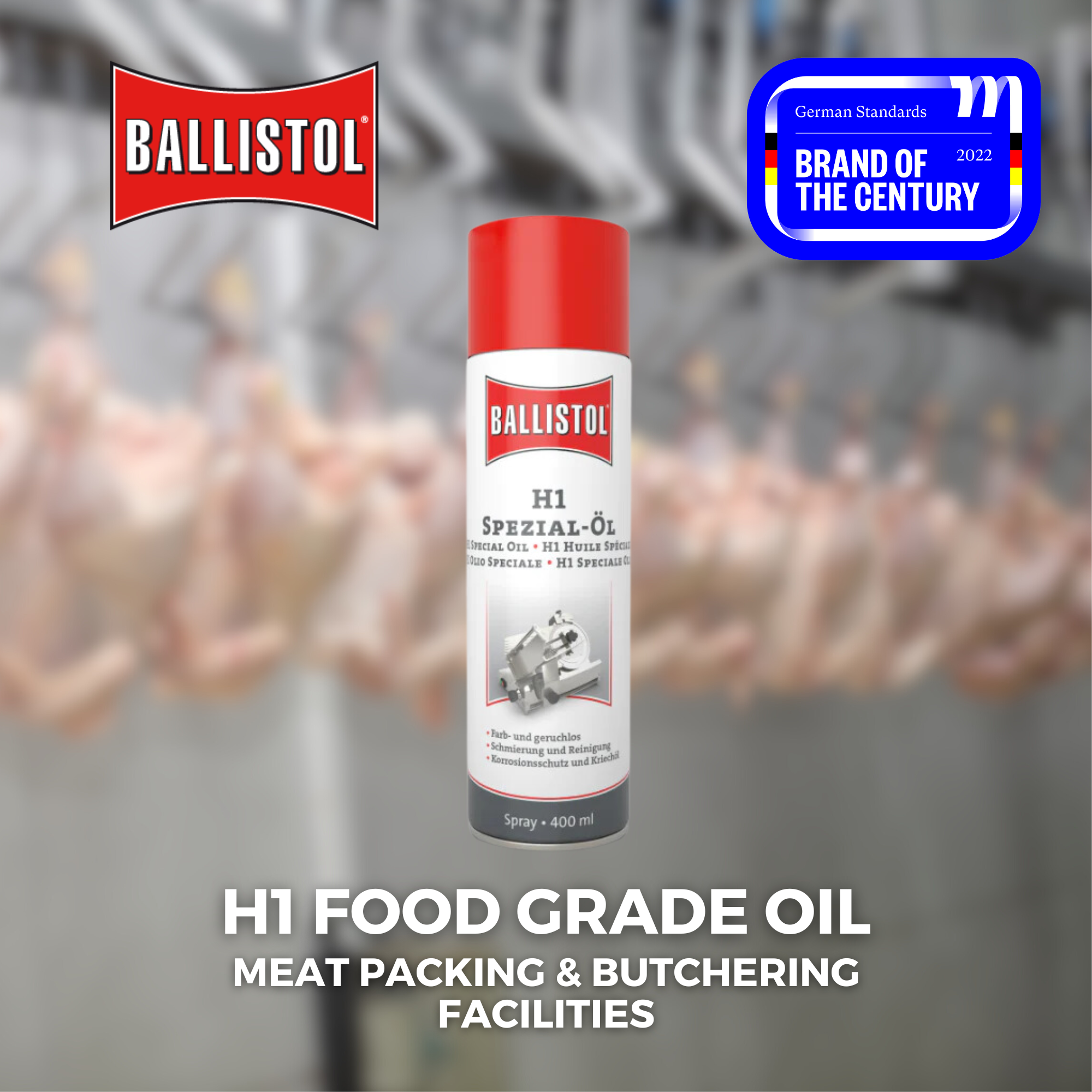 The Ultimate Lubrication Solution for Meat Packing and Butchering Facilities in the UK