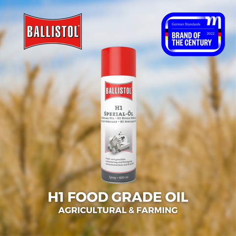 Using Ballistol H1 Food Oil in Agriculture and Farming