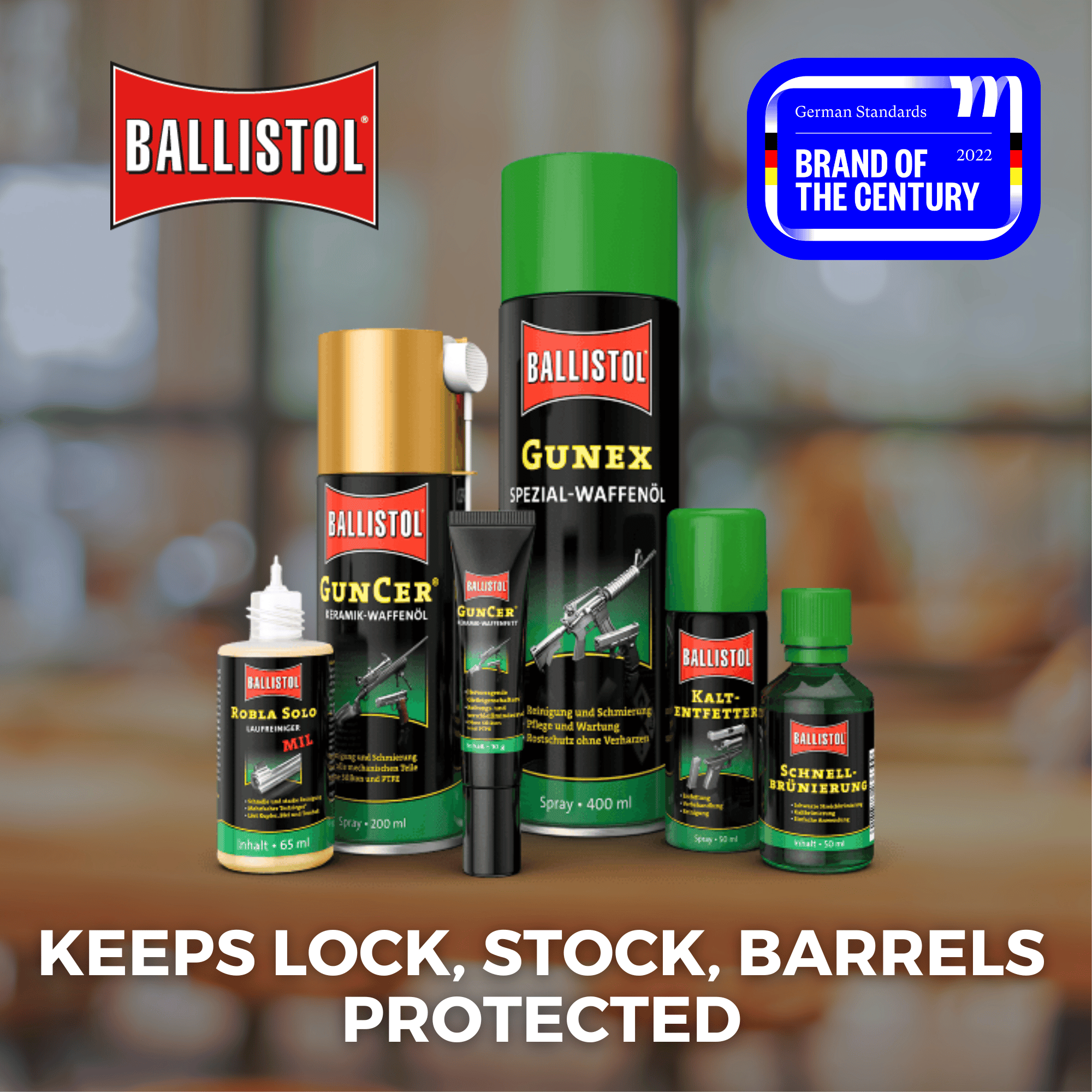 Ballistol Weapon Care Range
