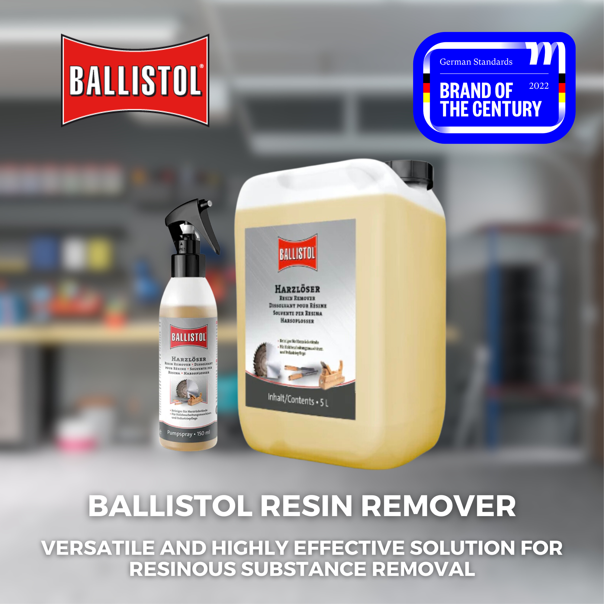 Ballistol Resin Remover: Versatile Cleaning Made Easy