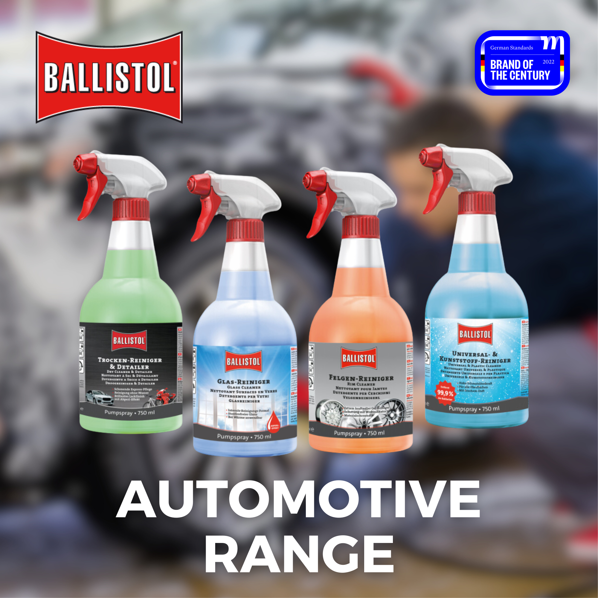 Ballistol Automotive: The Perfect Vehicle Care!