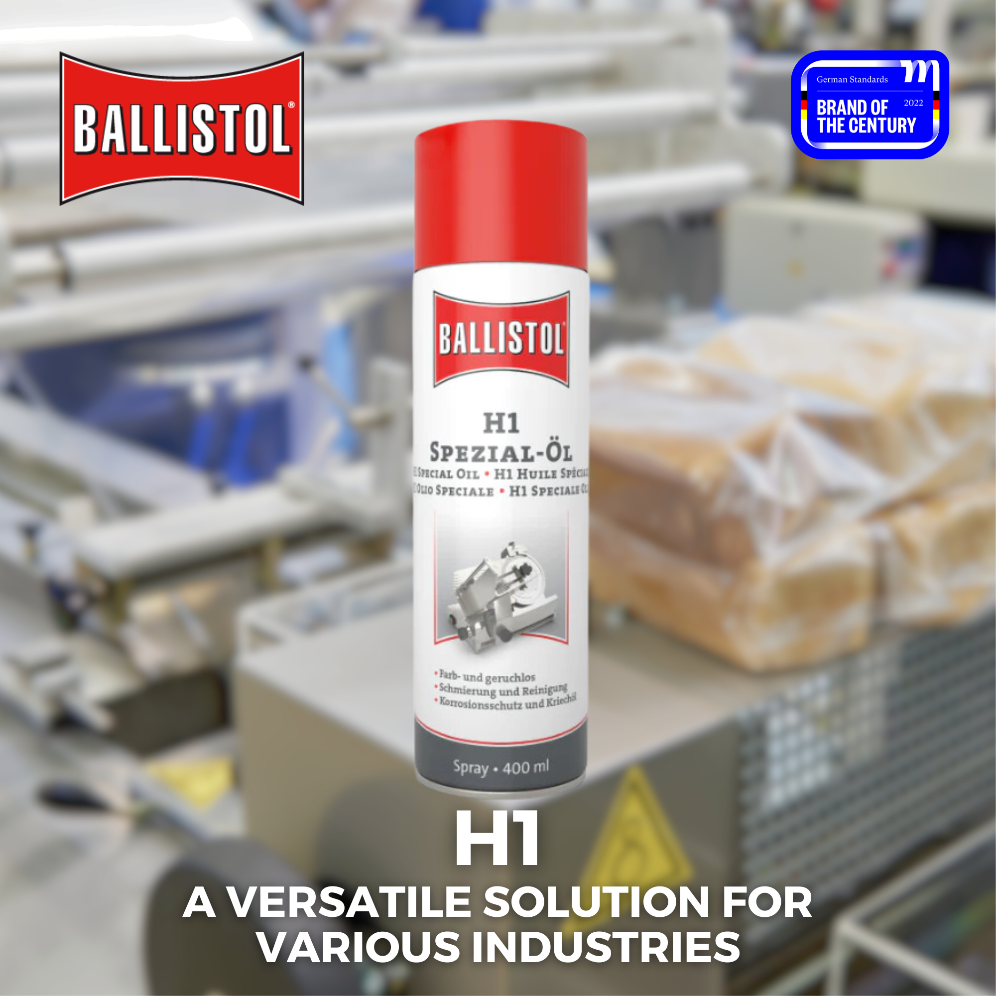 Ballistol H1 Food Grade Oil: A Versatile Solution for Various Industries