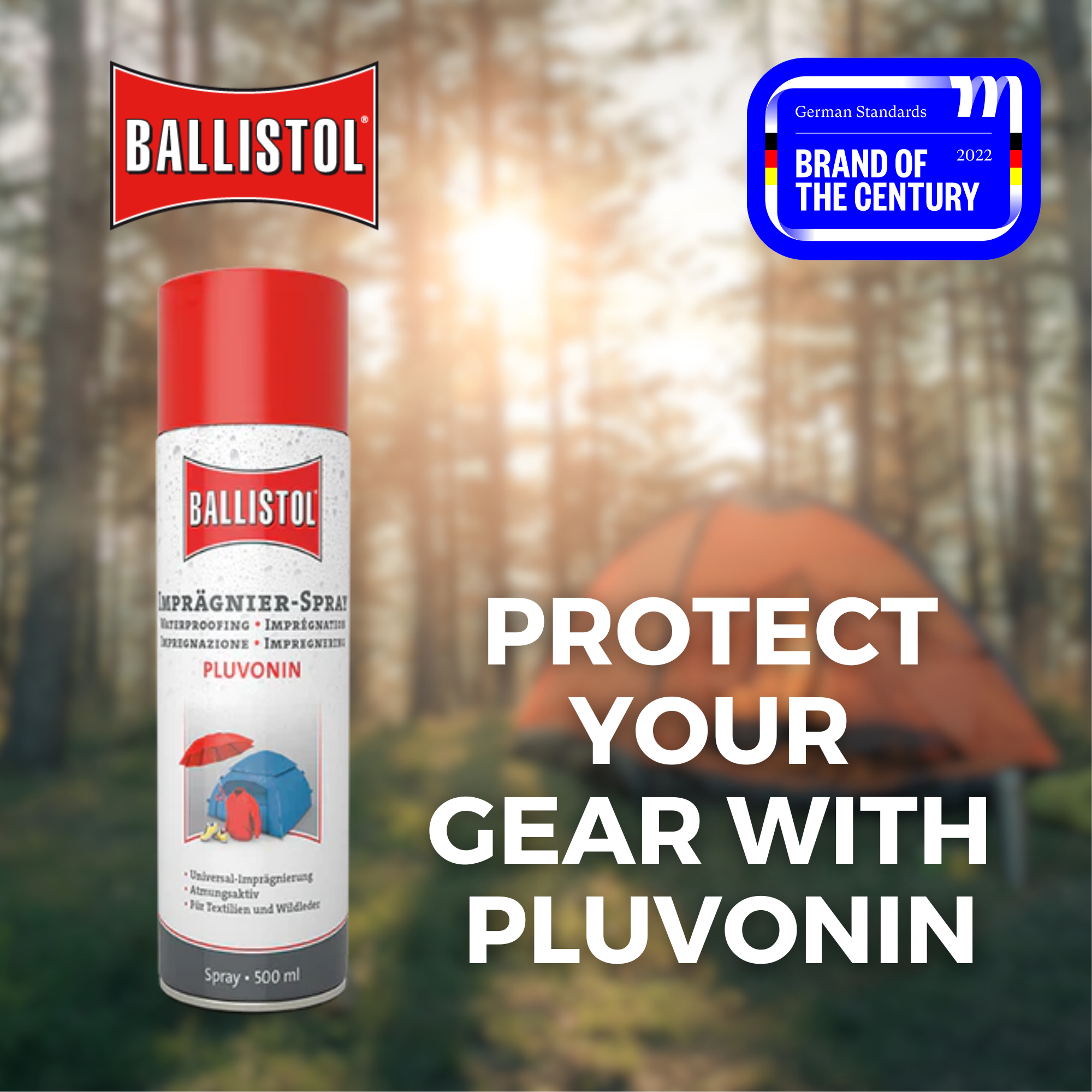 Protect Your Gear with Pluvonin Universal Impregnating Spray