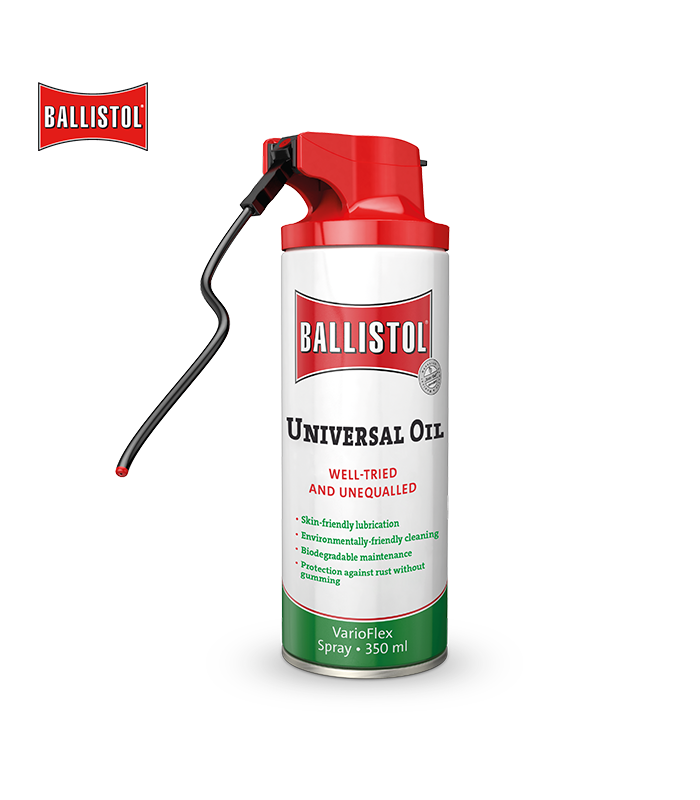 Ballistol Universal Oil can for UK metal cleaning and rust protection