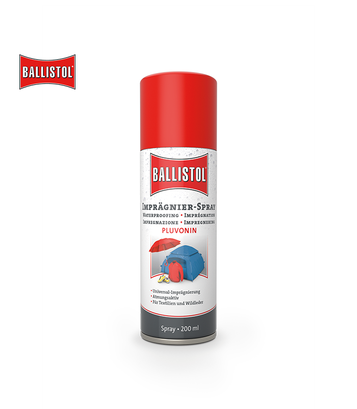 Pluvonin Waterproofing Spray: Ballistol UK.